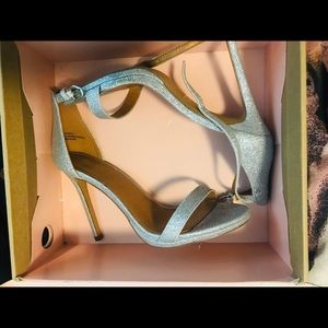 Glittered heels